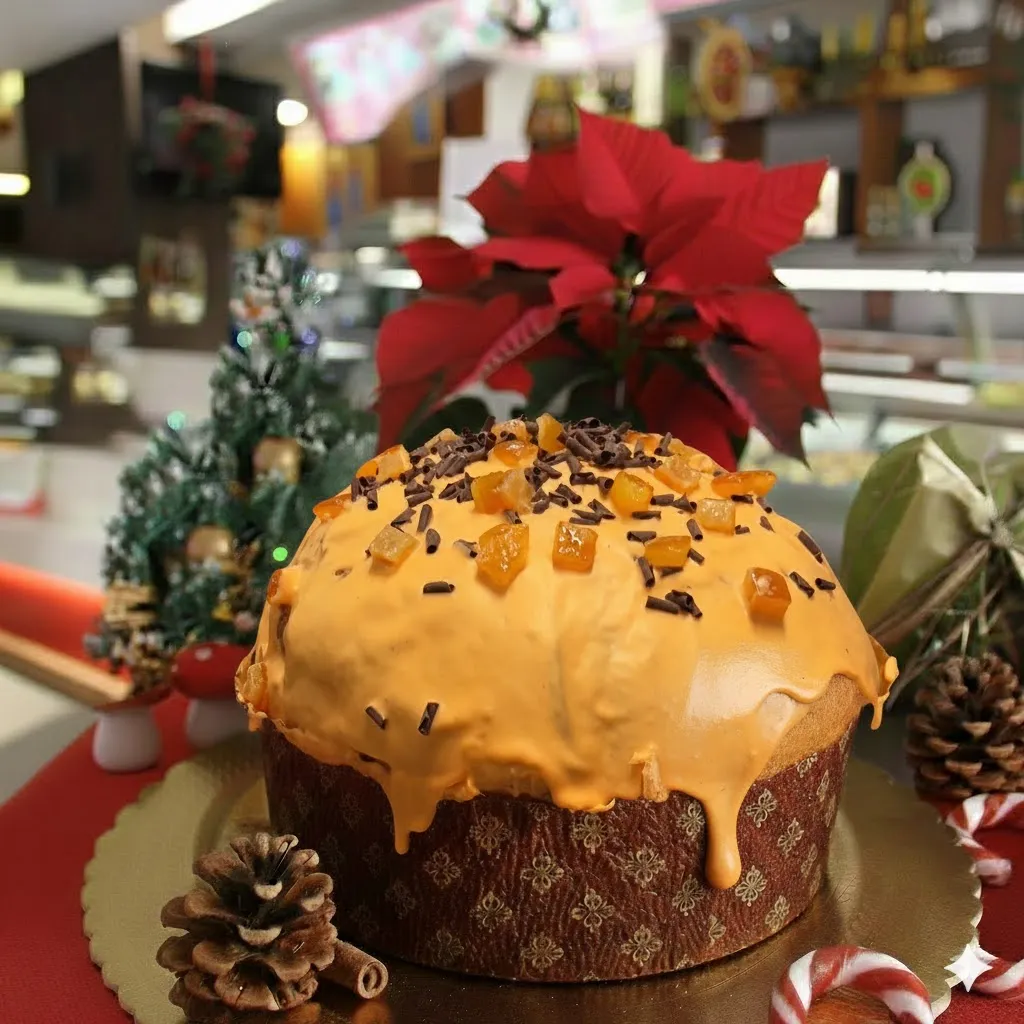 Panettone al cioccolato e arancia artigianale, Pancare Catania